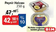 PEYNİR HELVASI 250 G fiyat ve kampanya bilgisi